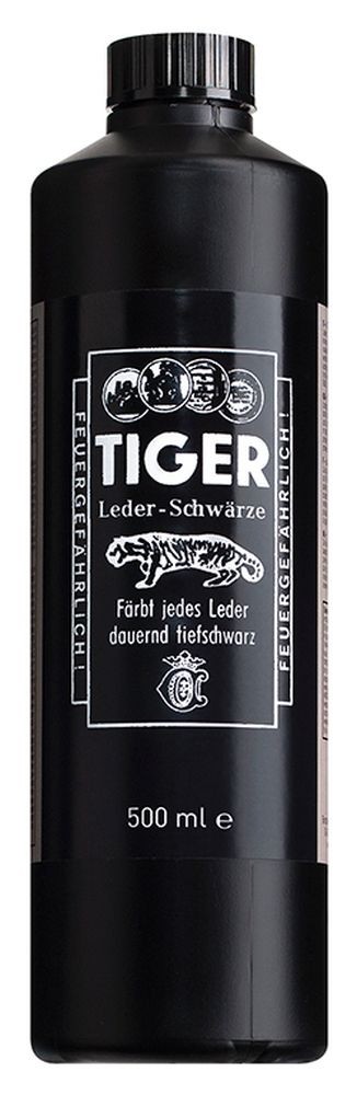 TIGER Leder-Schwärze Flasche 250 ml