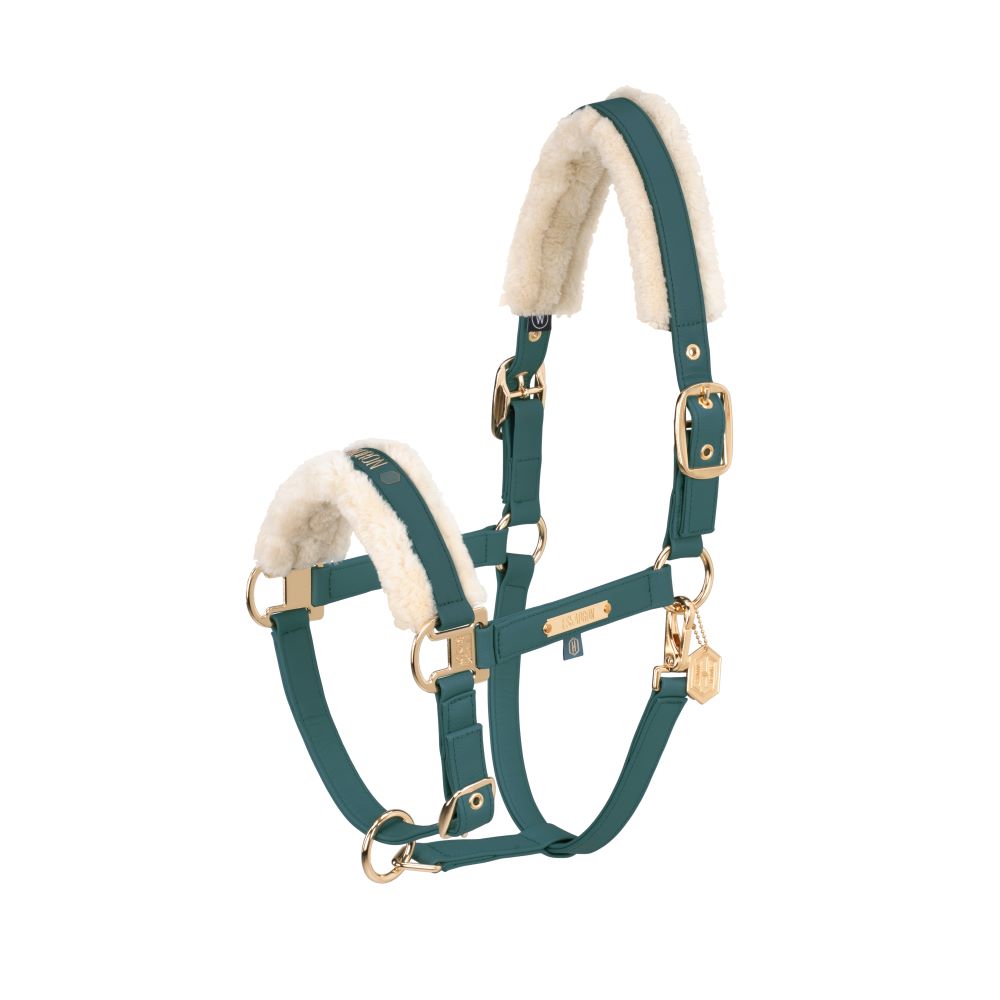 Eskadron Halfter FAUX LEATHER DP H 24/25 vintage green WB