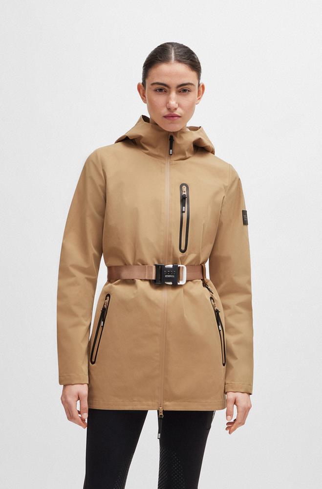 Boss Equestrian Parka Hard Shell Lenie camel