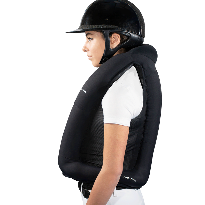 Helite Sicherheitsweste Airbag ZIPIN 2.0 Kinder schw. L