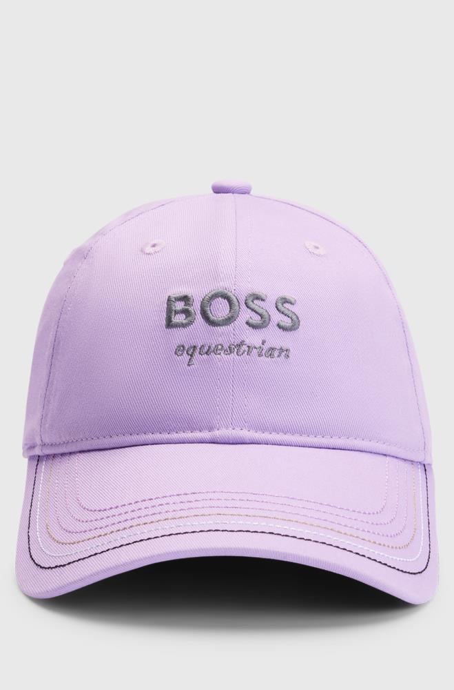 Boss Equestrian Cap bestickt chalk violet 55