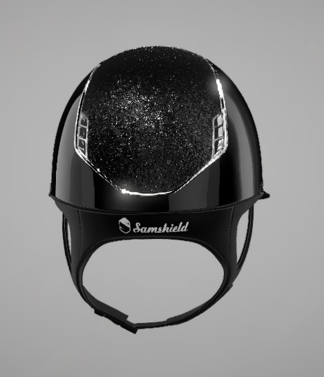 Samshield Reithelm 2.0 Miss Glossy black L 57-61