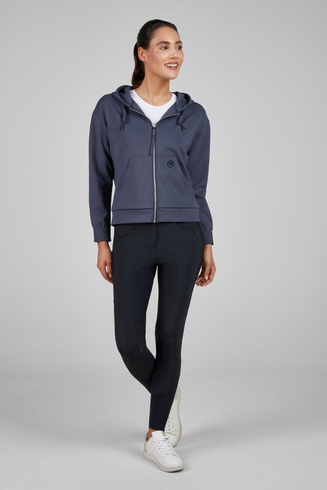 Pikeur Hoody Jacket 8282 AL graphite/blue 34