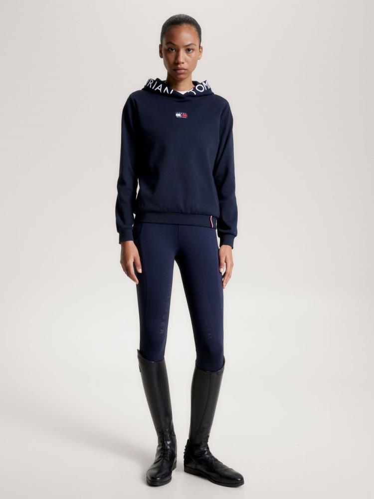 Tommy Hilfiger CALGARY Logo Hoodie Desert Sky XXS