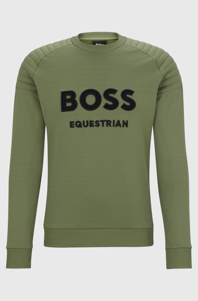 Boss Equestrian LEX LOGO MOTOR PADS Sweater