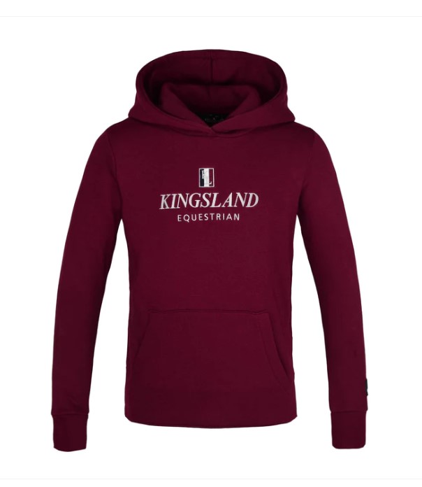 Kingsland Classic Junior Hoodie burgundy 158/164