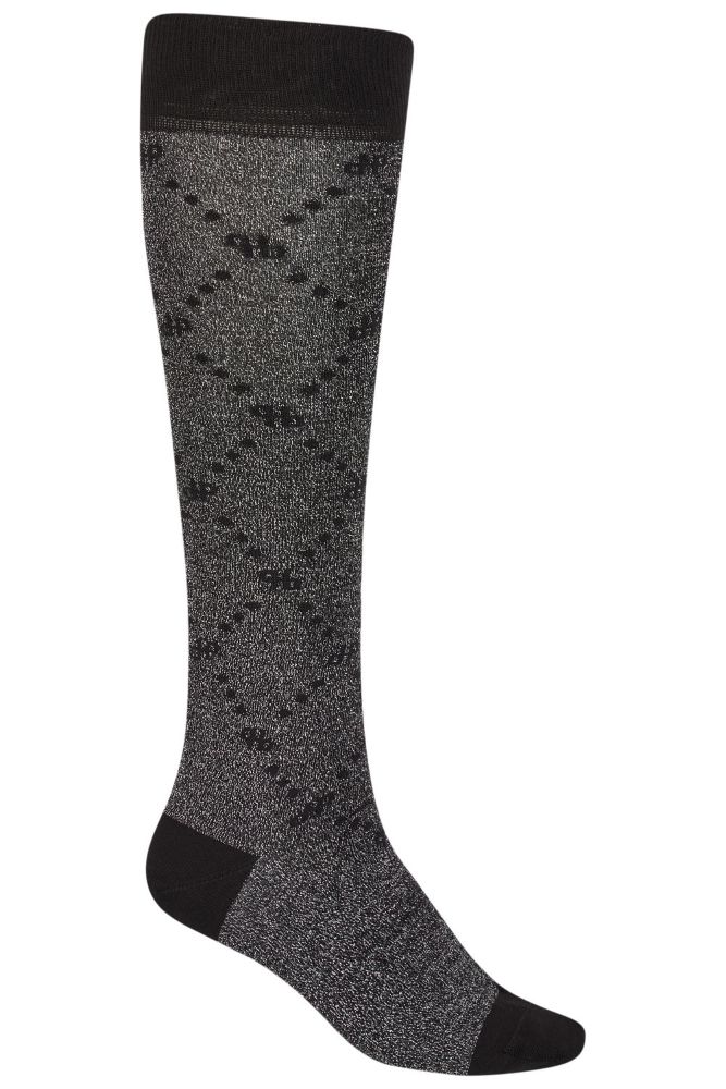Pikeur Lurex Socken 8713 black 35-37