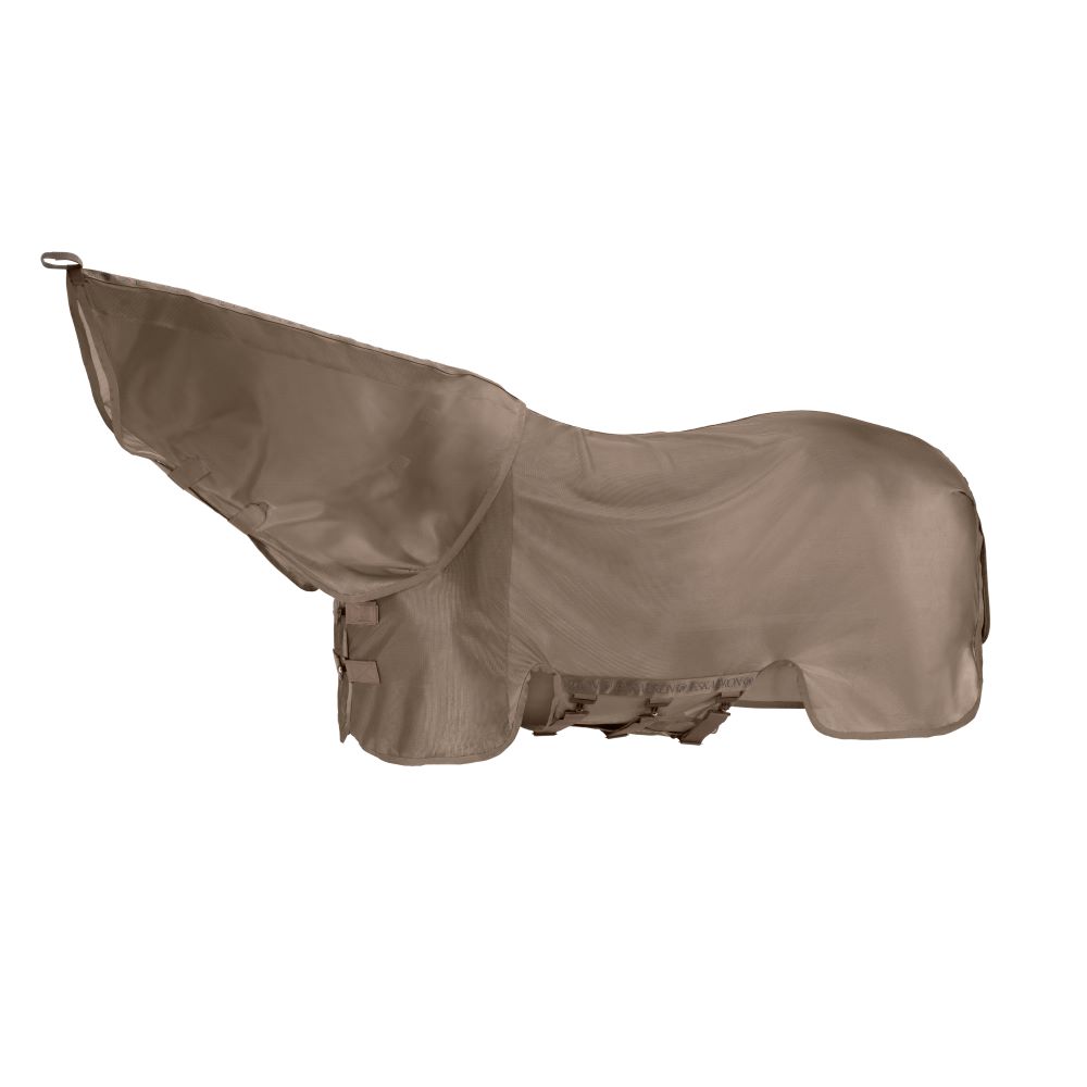 Eskadron Fliegendecke FLY DETACH NECK P25 smoky taupe 1,45 m