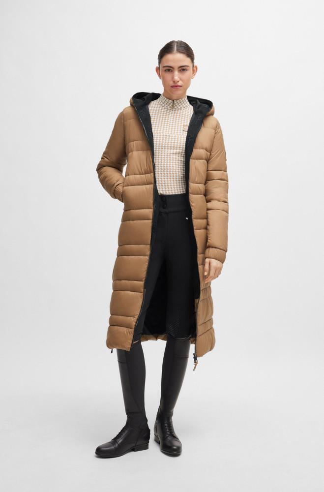 Boss Equestrian Parka Lang Puffer Esmee camel M