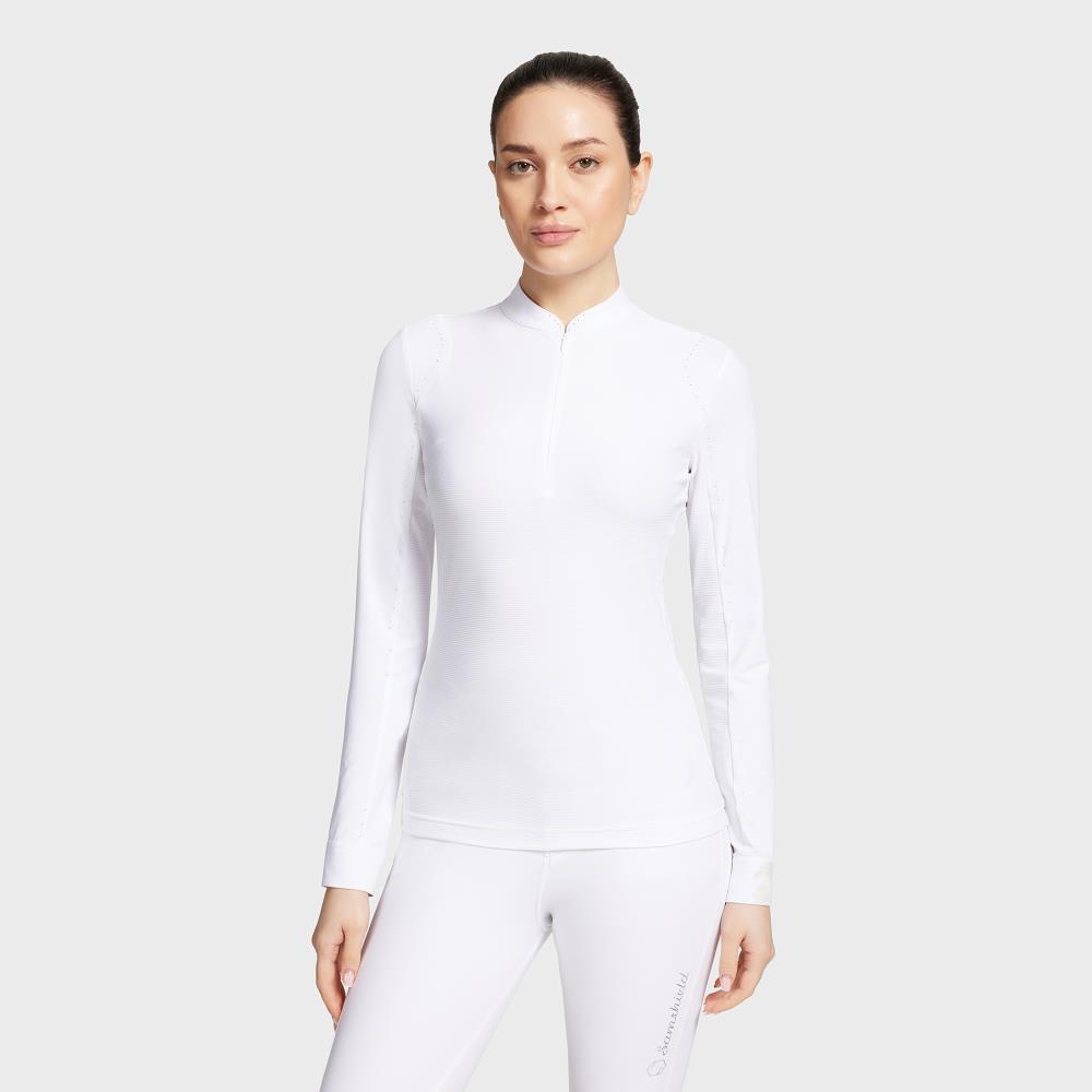 Samshield YSEE LS Turniershirt SS24 white XXS