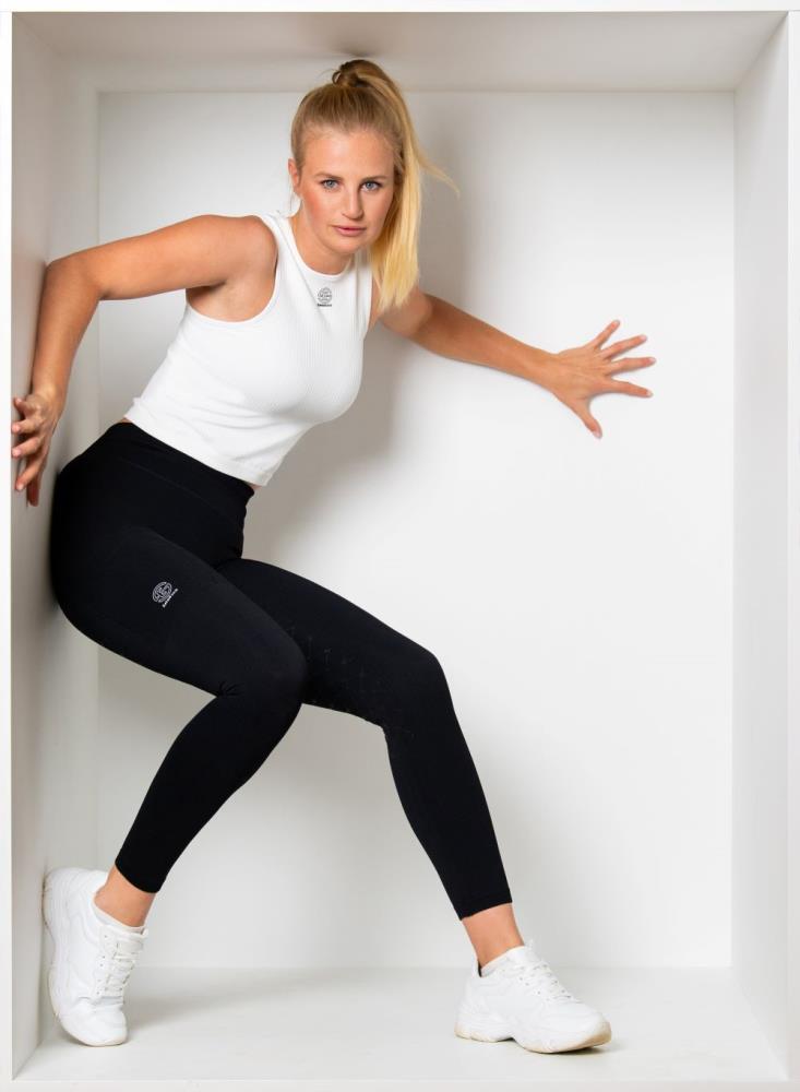 Eskadron Reitleggings Seamless DYNAMIC 24 S/S black L