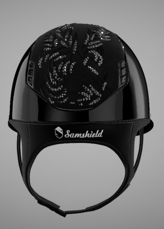 Samshield Reithelm 2.0 Miss Glossy black M 55-58