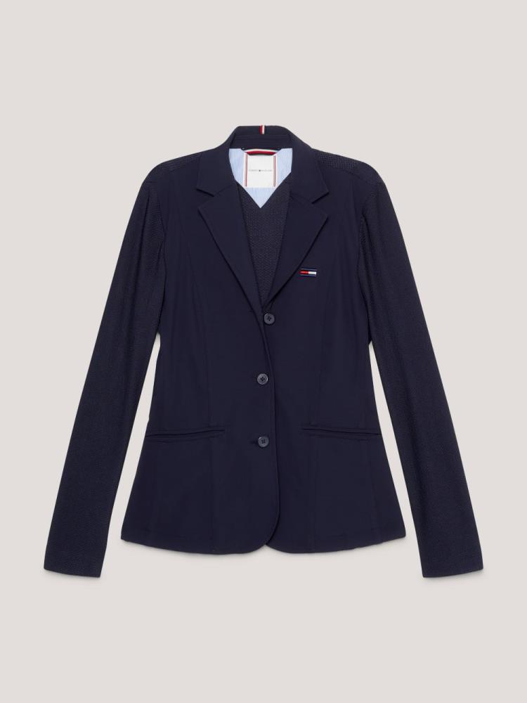 Tommy Hilfiger MIAMI MESH Turniersakko Desert Sky XXS