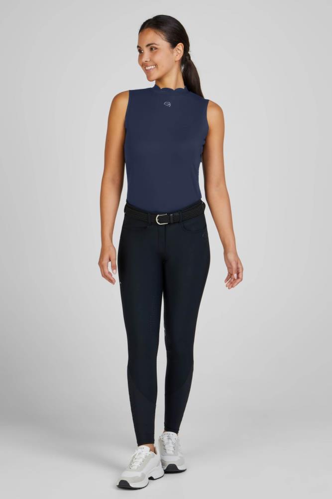 Pikeur Seamless Top 7217 AL FS25 graphite/blue 36