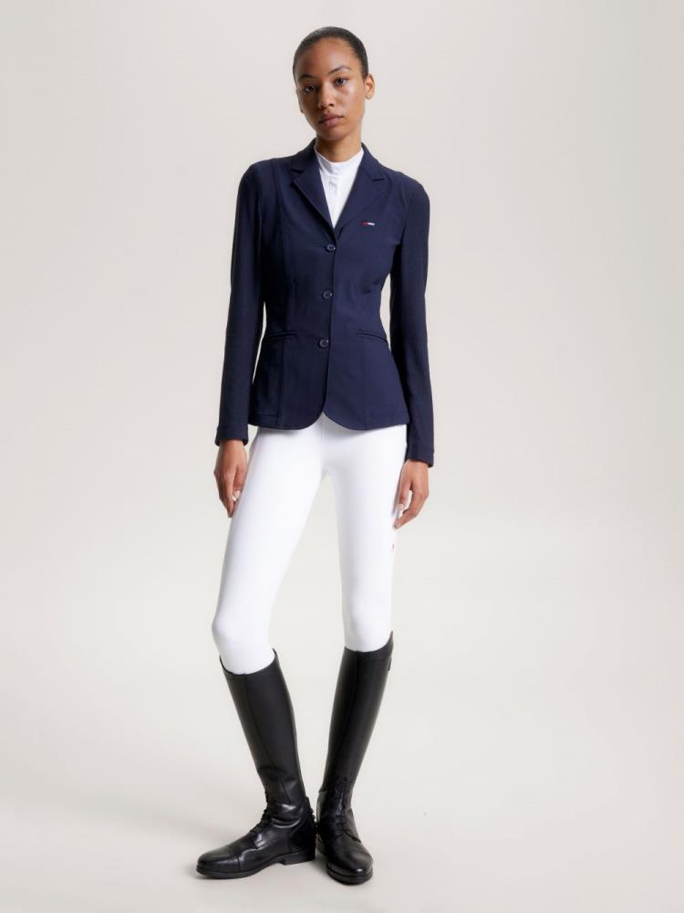 Tommy Hilfiger MIAMI MESH Turniersakko Desert Sky XXS