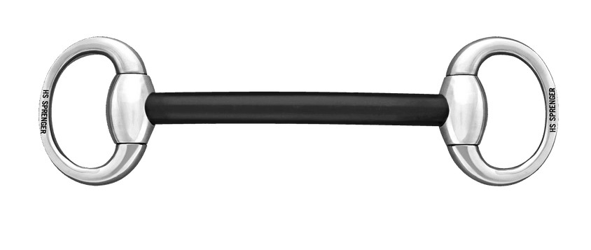 HS SPRENGER Olivenkopf Stangengebiss Hartcarbon 16mm 11,5