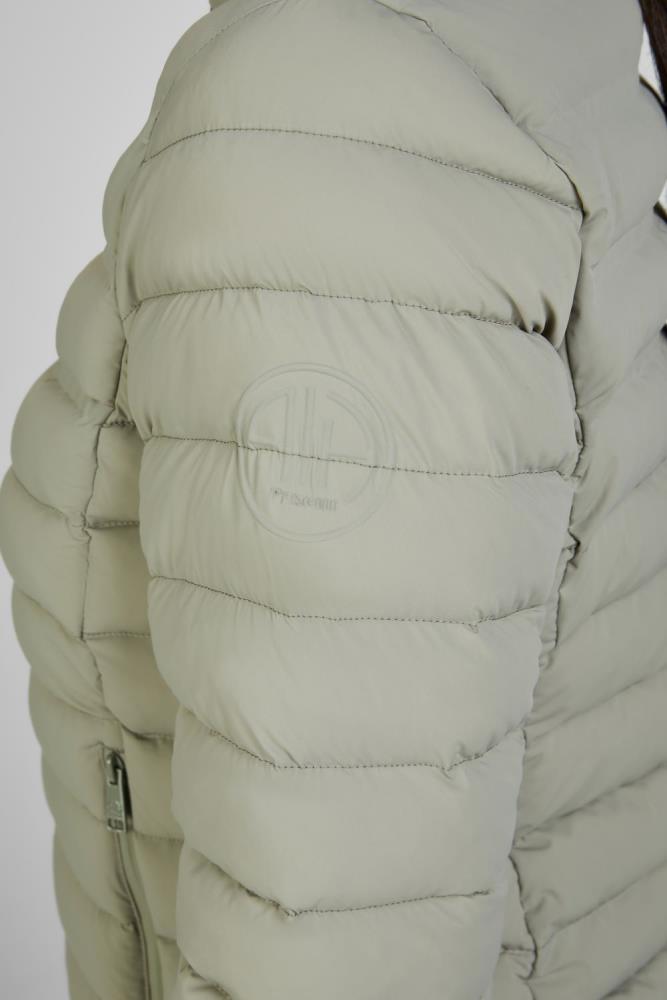 Pikeur Quilted Jacket 7016 AL light moos 36