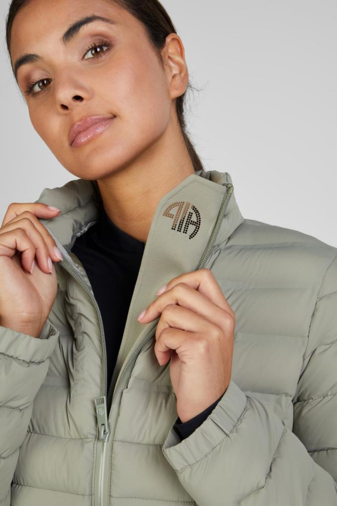Pikeur Quilted Jacket 7016 AL light moos 36