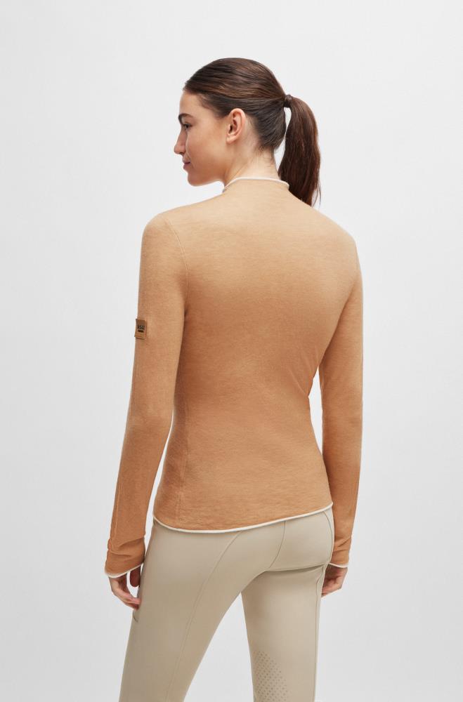 Boss Equestrian Rollkragenpullover May soft camel S