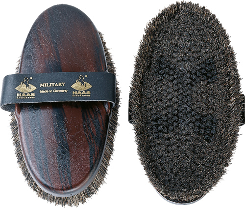 HAAS Kardätsche Military Herren holzfarben