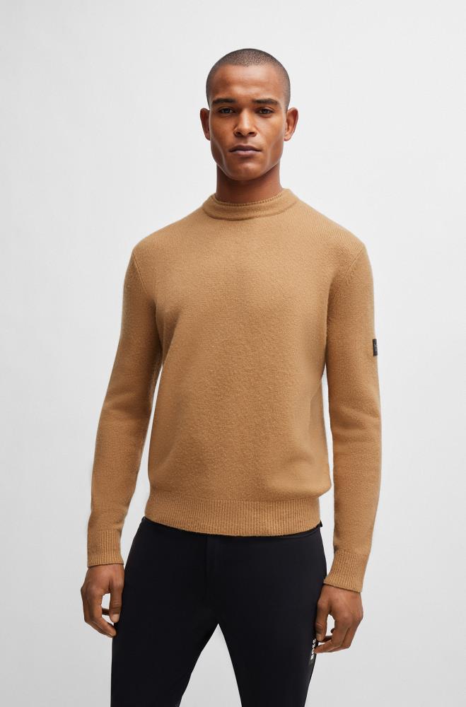 Boss Equestrian Strickpullover Rayn camel