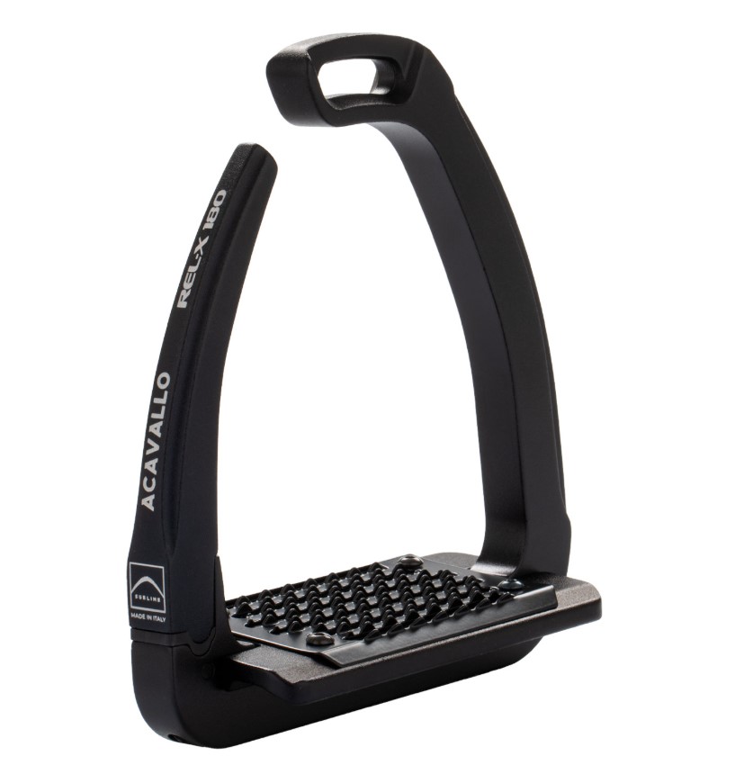 Acavallo Steigbügel REL-X 180 one size total black