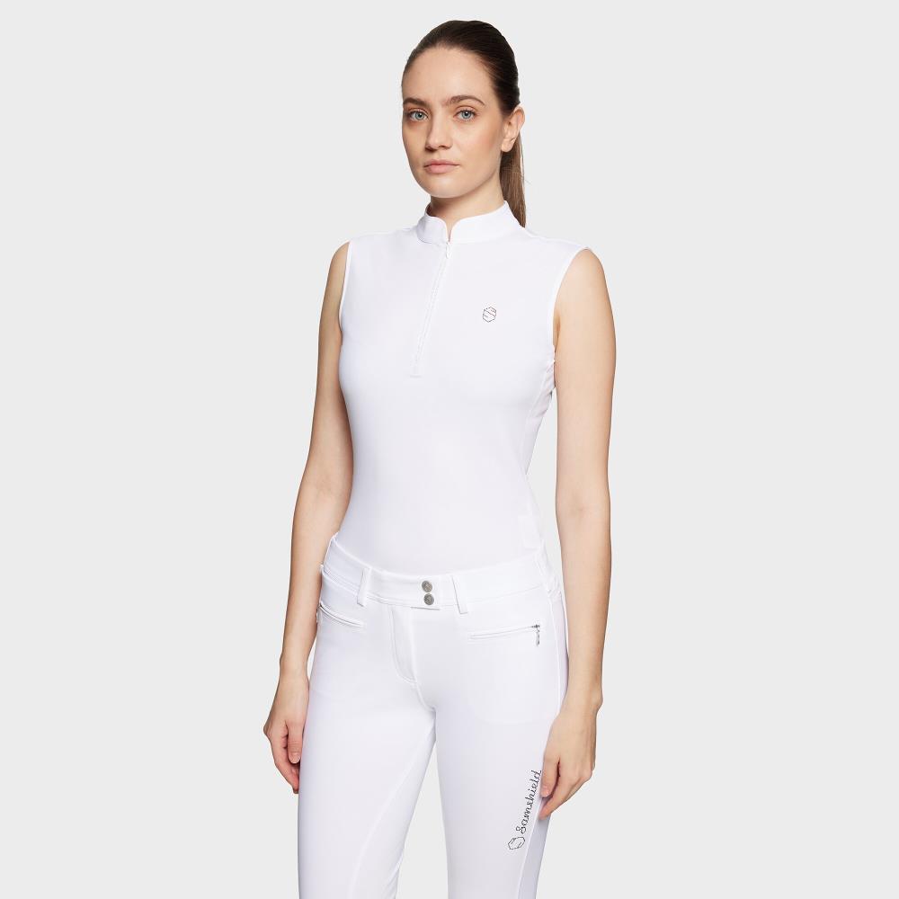 Samshield Trainingsshirt BRUNA SLEEVELESS SS25 white XXS