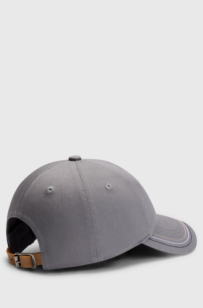 Boss Equestrian Cap bestickt grey 55