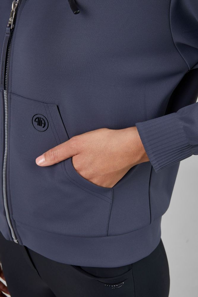 Pikeur Hoody Jacket 8282 AL graphite/blue 34