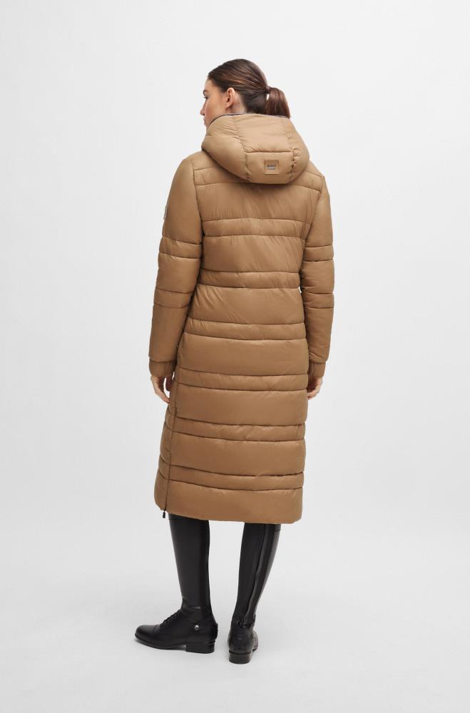 Boss Equestrian Parka Lang Puffer Esmee camel M