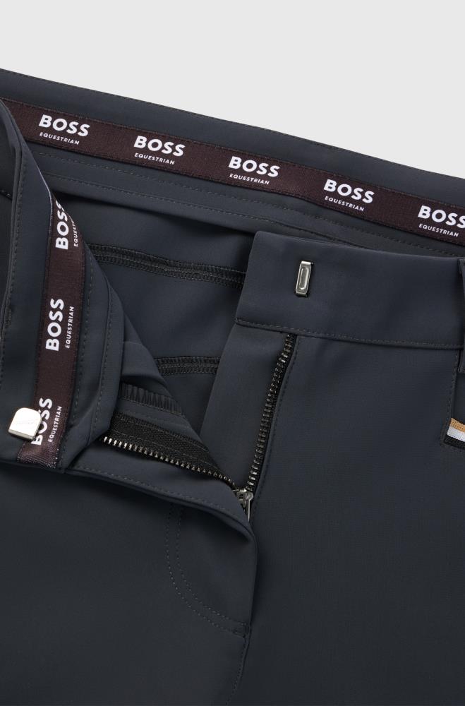 Boss Equestrian Reithose HEATHER Full Grip grey