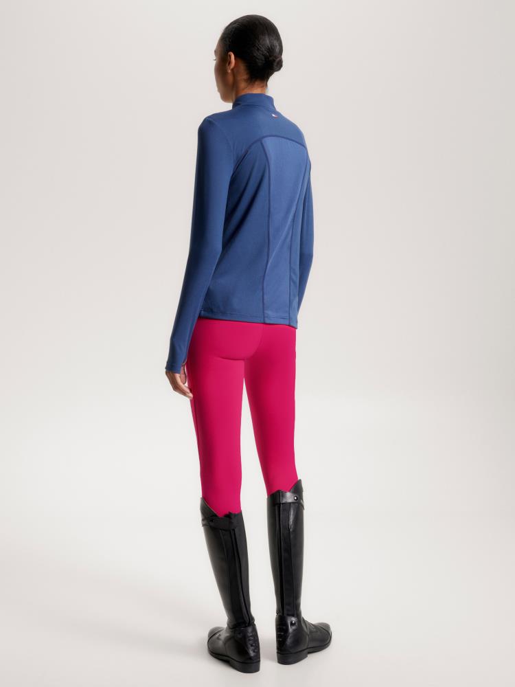 1/4 Zip Thermo Baselayer Indigo Blue L