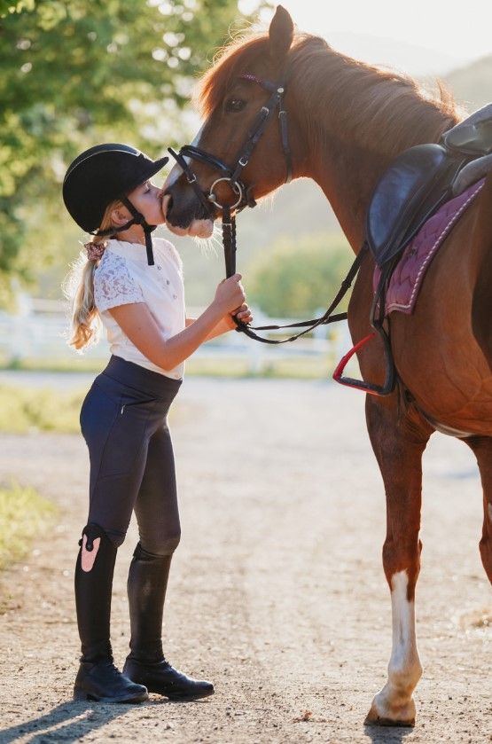 Südwind NOVA Kids FUN Leder Reitstiefel 35 normal