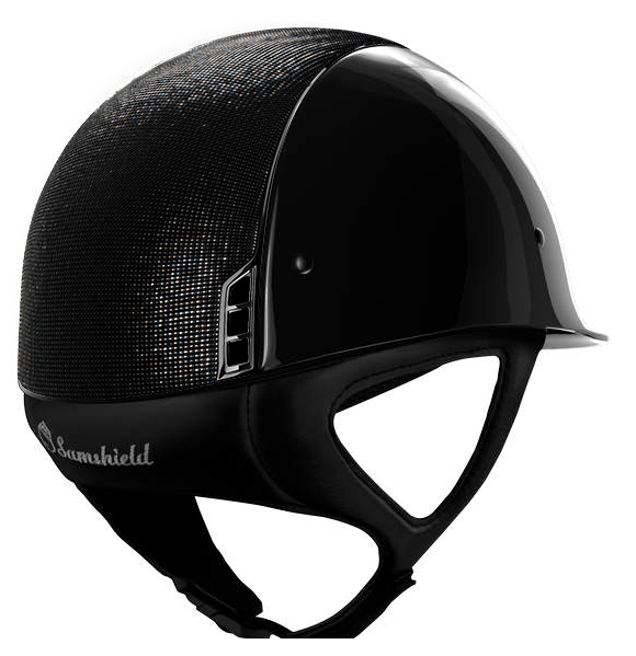 Samshield Reithelm Glossy blk Shimmer bc Samshield Reithelm Glossy blk Shimmer bc