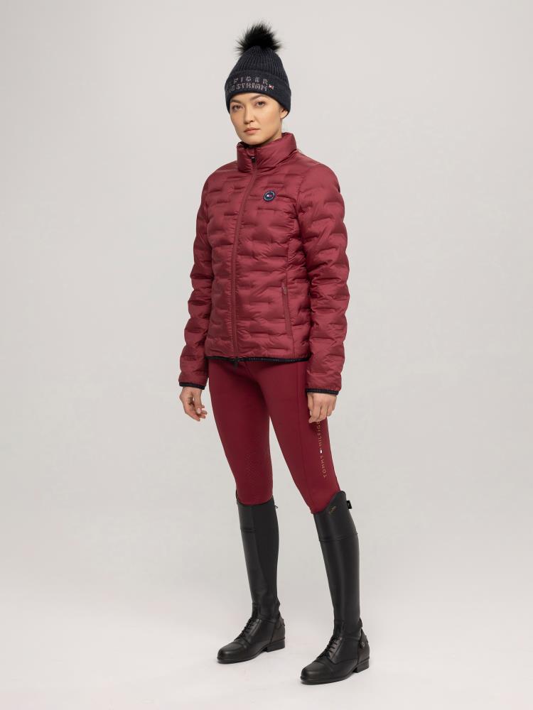 TH Jacke Alabama Puffer rouge S