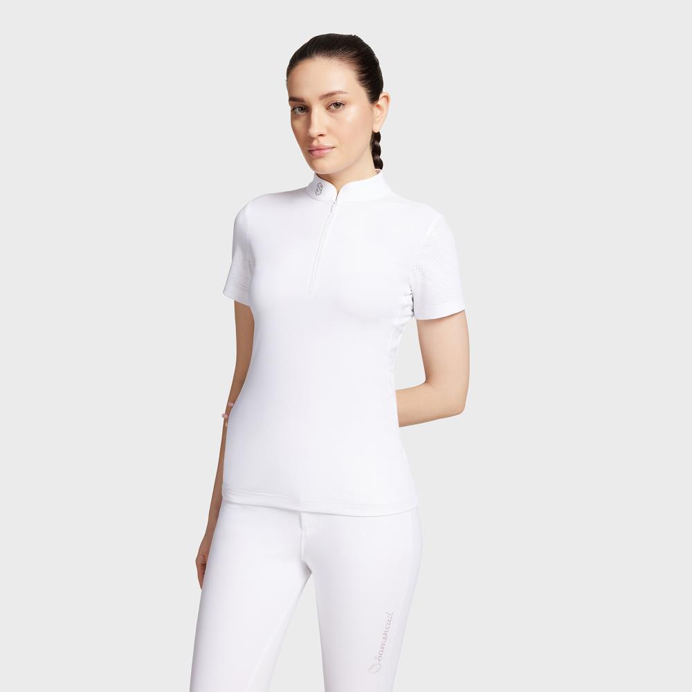 Samshield ALOISE Turniershirt SS24 white XL