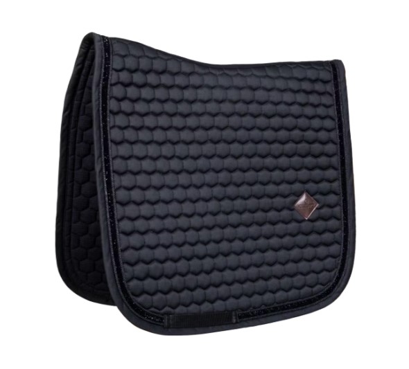 Kentucky Schabracke Glitzerband schwarz DR