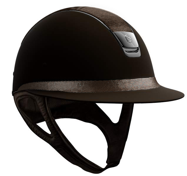 Samshield Reithelm SHD brw Miss Shimmer brown