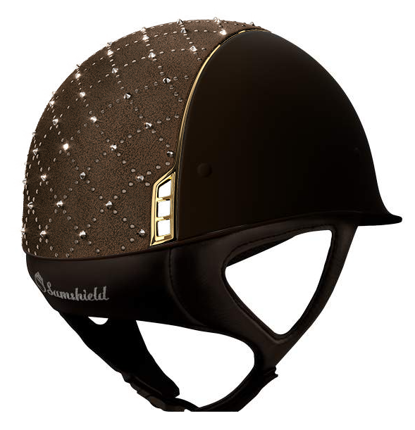 Samshield Reithelm SHD brw Top Lorzenge gld Samshield Reithelm SHD brw Top Lorzenge gld