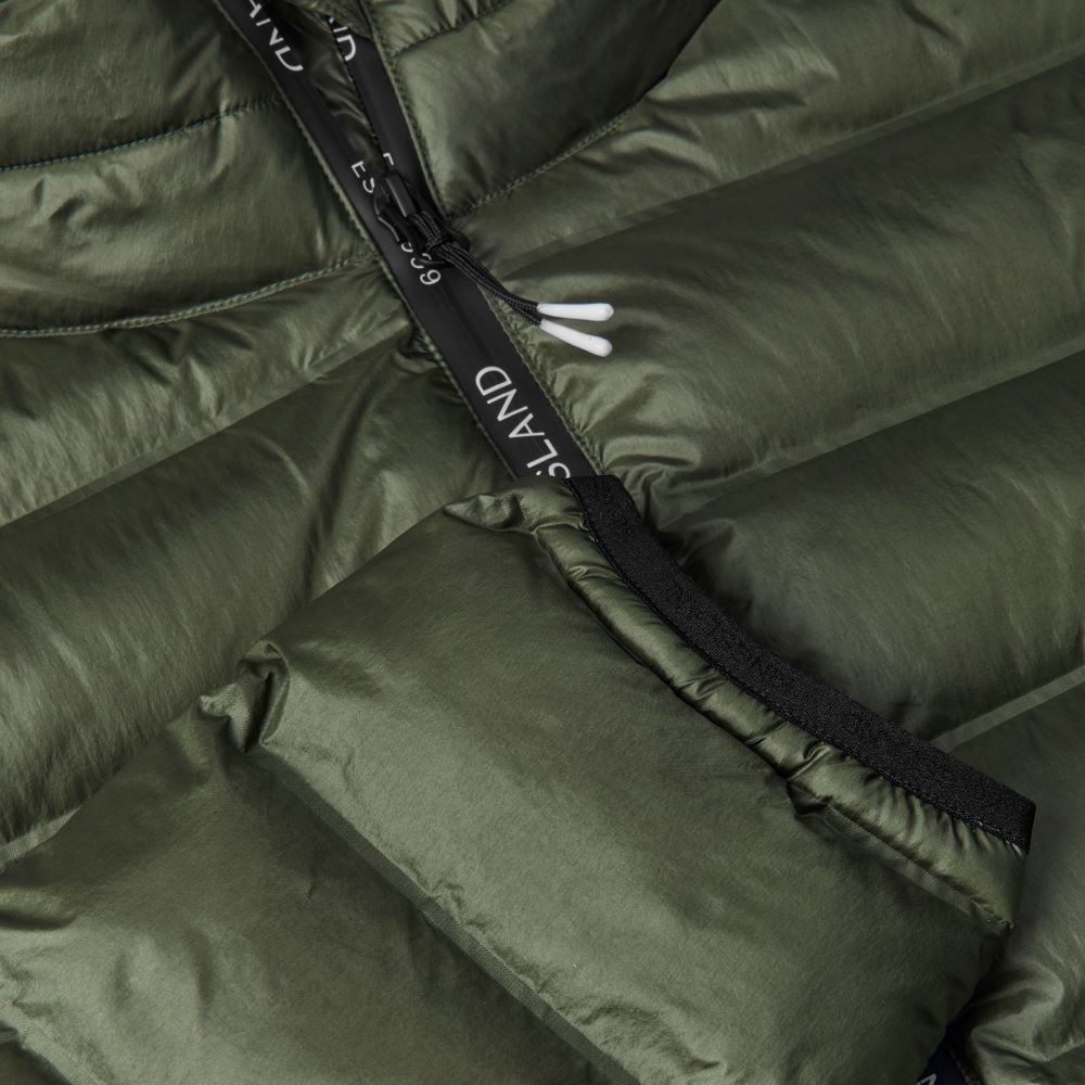 KLVam Damen Steppjacke HW24 green beetle XS