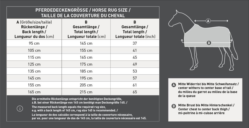 Nordic Outdoordecke High Neck light nachtblau 1,35 m