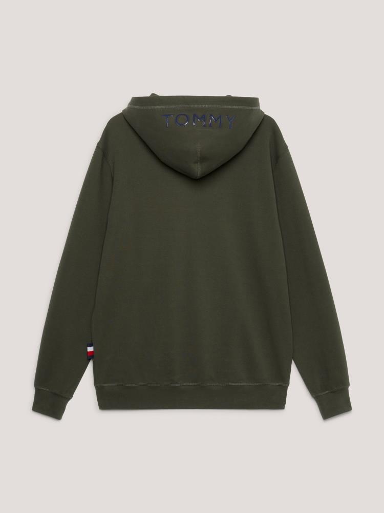 TH Fleece Hoody LONDON Logo Putting Green M