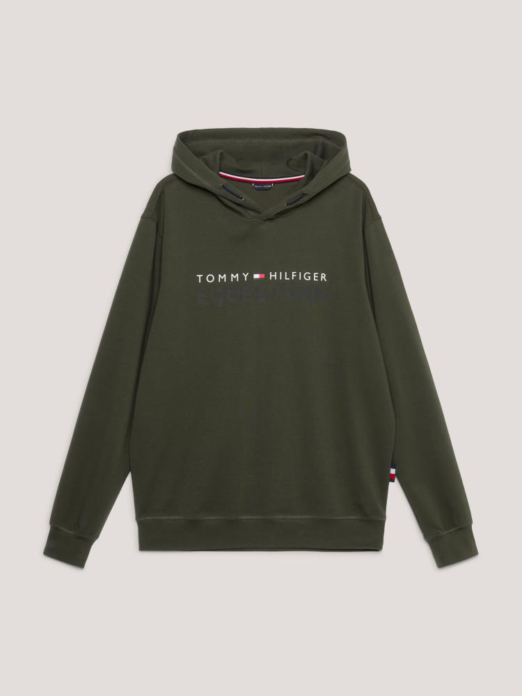 TH Fleece Hoody LONDON Logo Putting Green M