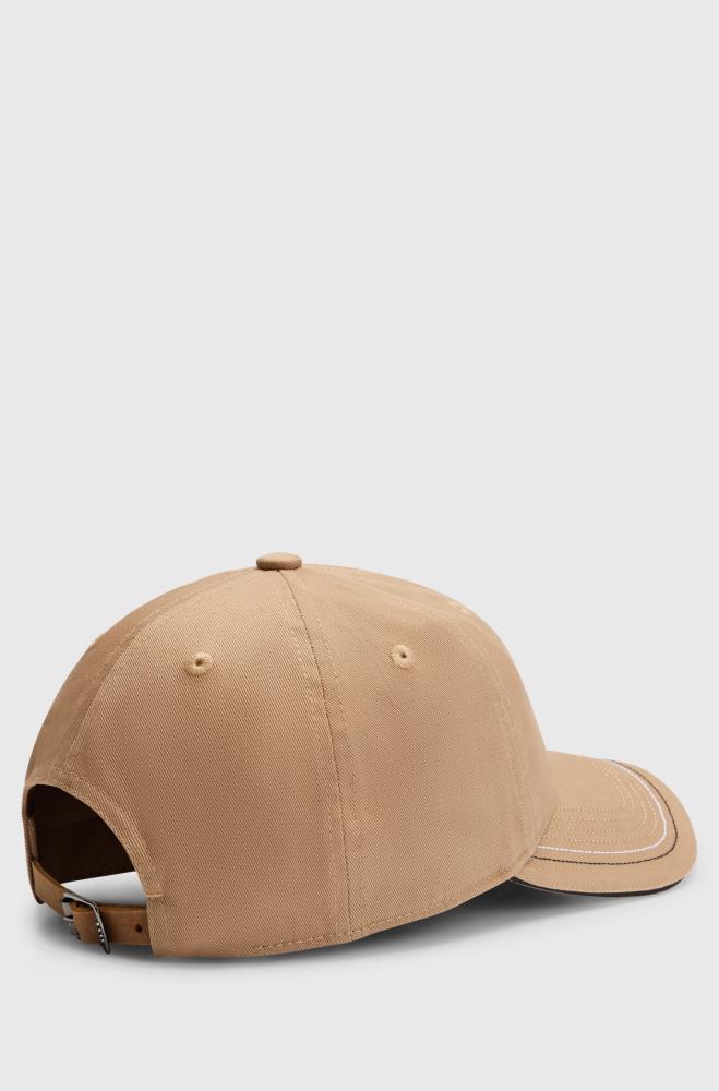 Boss Equestrian Cap bestickt camel 55