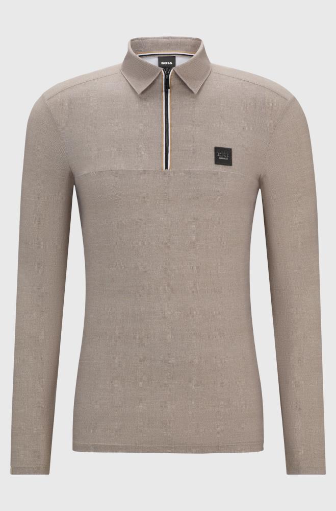 Boss Equestrian Training Shirt Elton LS camel