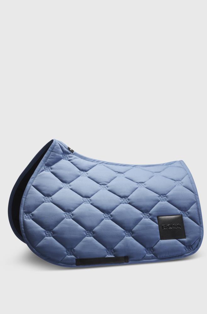 Boss Equestrian Springschabracke SOLID blue horizon