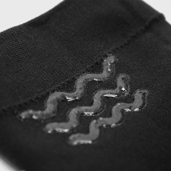 Reitsocken Silikon 3er Set schwarz/grau 42-46