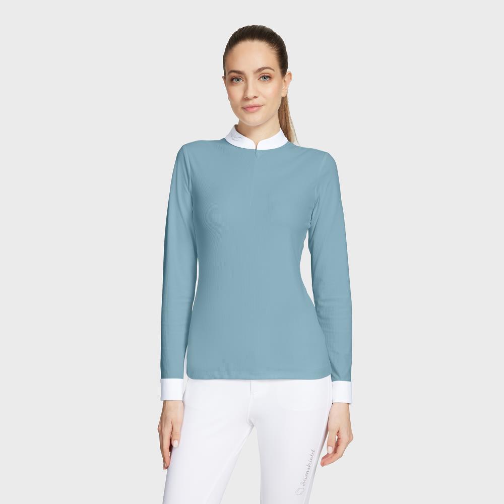 Samshield LOUANE LS Turniershirt SS24 sea angel XXS