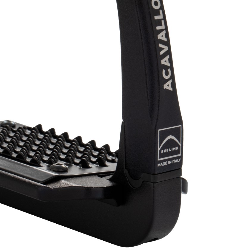 Acavallo Steigbügel REL-X 180 one size total black