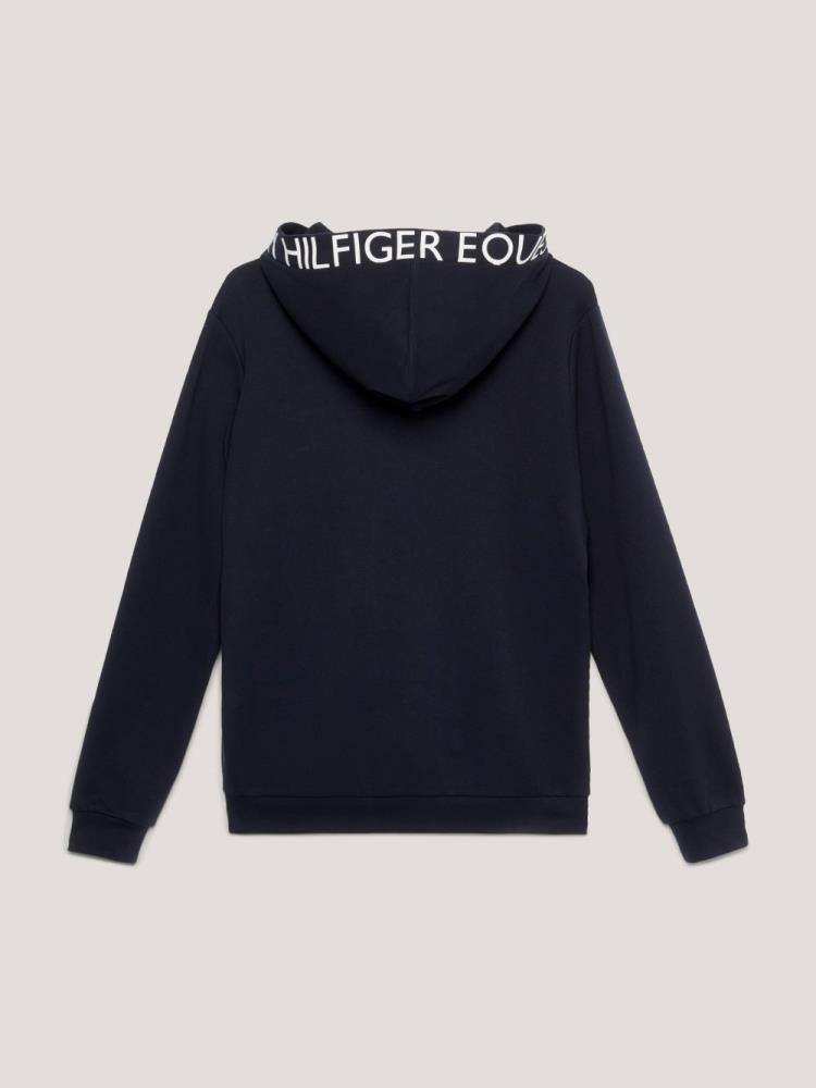 Tommy Hilfiger CALGARY Logo Hoodie Desert Sky XXS